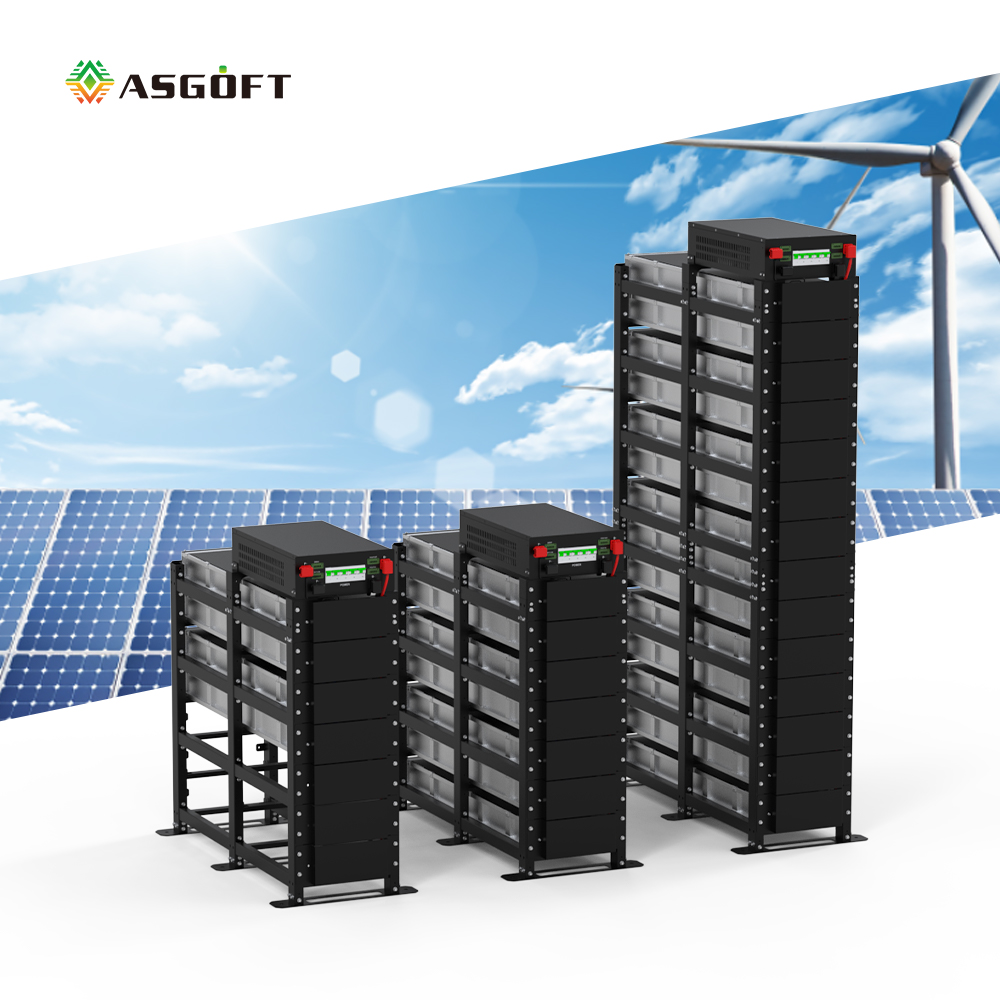 ASGOFT BESS-ASM 26 - 93 kWh LiFePO4 modulaarne kõrgepinge energiasalvestussüsteem - Pilt 2