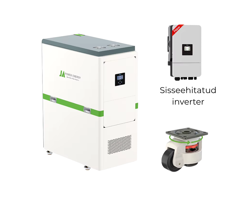 All-in-one Deye 15 kW inverter + 64kWh aku - Pilt 3
