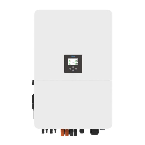 Deye SUN-80K-SG02HP3-EU-EM6 kolmefaasiline hübriidinverter (80 kW, kõrgepinge)