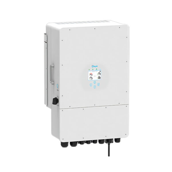 Deye SUN-6K-SG01HP3-EU-AM2 kolmefaasiline hübriidinverter (6 kW, kõrgepinge)
