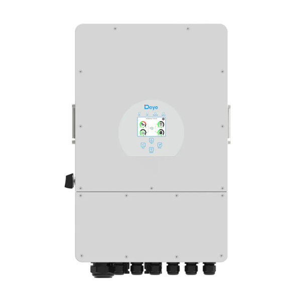 Deye SUN-12K-SG01HP3-EU-AM2 kolmefaasiline hübriidinverter (12 kW, kõrgepinge)