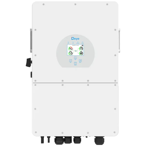 Deye SUN-20K-SG01HP3-EU-AM2 kolmefaasiline hübriidinverter (20 kW, kõrgepinge)