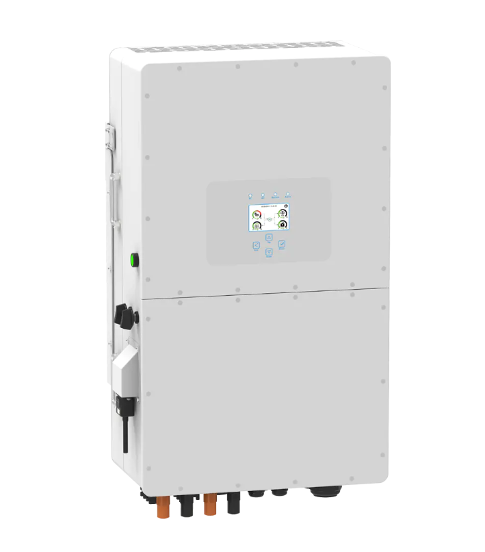 Deye SUN-40K-SG01HP3-EU-BM4 kolmefaasiline hübriidinverter (40 kW, kõrgepinge)